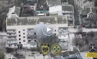 An operator of the 126th Terrestrial Defense together with the 79th border unit destroyed a Russian nest