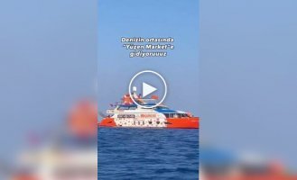 Покупки на воде для яхтсменов: необычный сервис в Турции