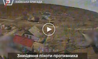 Російський загарбник зник після атаки українського дрона бійців 5 ОШБр на Покровському напрямку
