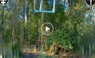 Двух российских дроноводов ликвидировал пилот украинского беспилотника на оптоволокне
