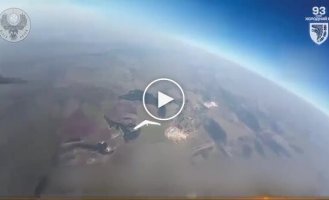 FPV drone shoots down Russian Zala drone near Kleshchyivka