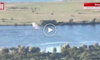 Ukrainian drone sank Russian boat on the Dnieper