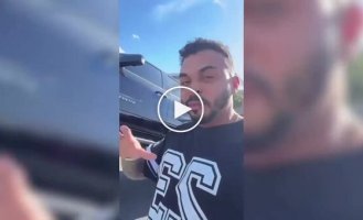 Наехала на Lamborghini: дама на внедорожнике не заметила спорткар за 300 тысяч долларов