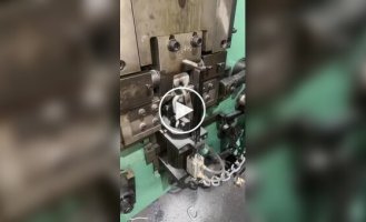 Изготовление цепи на автоматическом производстве
