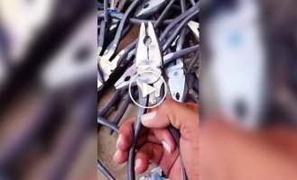 This is how pliers are made in Pakistan