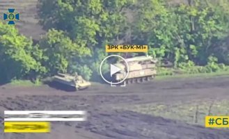 Сили української розвідки СБУ знищили 1 російський ЗРК «Бук-М1» та 3 російські ЗРК ТОР-М2 за допомогою БПЛА-камікадзе