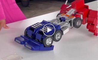 The Optimus Prime toy we all dreamed about as kids