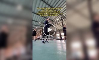 Китайский лагерь для желающих похудеть