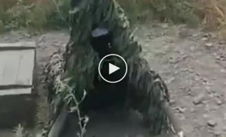 Ukrainian mortar decoy