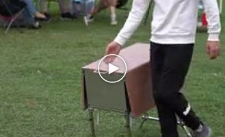 Interesting box for going on a picnic