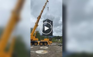 Немецкая компания представила переносные микродома-башни