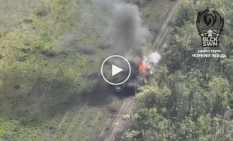 Бойцы уничтожили танк Т-90 и две БМП вблизи Часового Яра на Донетчине