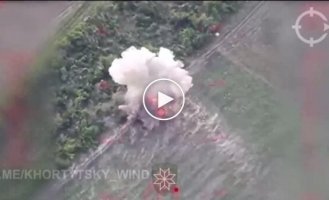 HIMARS MLRS destroys Russian 2S4 Tulip self-propelled mortar