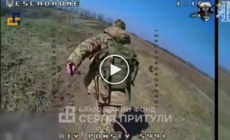 The operator of a Ukrainian kamikaze drone eliminated the occupier with a direct hit to the head