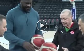 Эрдоган обыграл Шакила О Нила