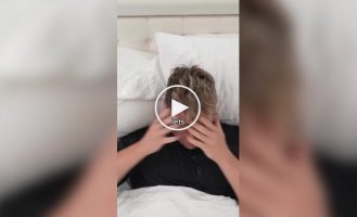 Парень сделал кровать-катапульту