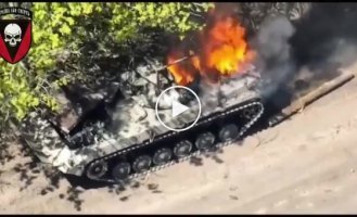 The Ukrainian 72nd brigade destroyed the BMP-2 orcs
