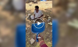 Вторая жизнь жестяной банки: Удивительное мастерство уличного умельца