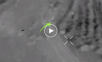 Soldiers of the 93rd Mechanized Infantry Brigade eliminated the occupier by accurately dropping ammunition in the Bakhmut direction