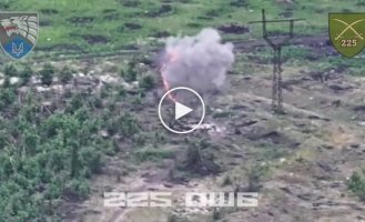 MTR special forces destroyed the ATV along with the Russian invaders