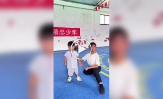 Вот что значит хорошая физическая подготовка