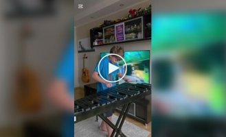 Песня Offspring на ксилофоне