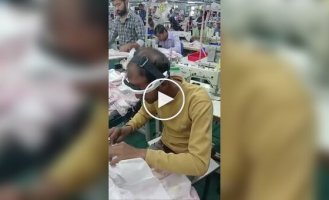 В Индии работников фабрики обязали носить камеры для обучения ИИ