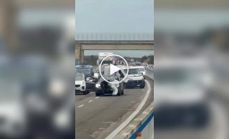 GTA-style robbery in Italy