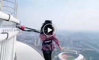 An observation deck in China for the most daring