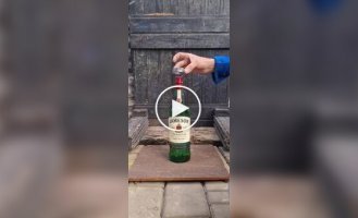 Какой вес может выдержать бутыкла виски