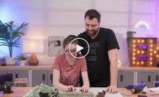 Энтузиаст сделал клавиатуру из бетона