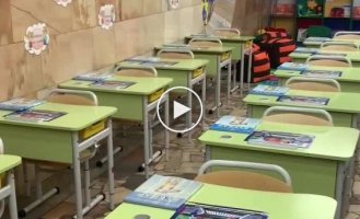 School in the subway. So the children of Kharkov will study in the coming months