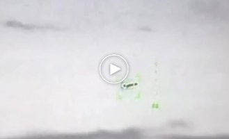 Shooting down of enemy UAV fighters "Shahed-131, 136" by Navy forces