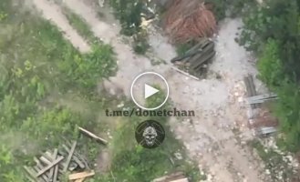 Video of the result of a successful hit in Makeevka, Donetsk region
