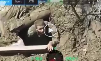 Дрон-камікадзе заганяв окупанта в поле на Торецькому напрямку до смерті