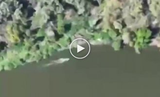 Ukrainian FPV drones destroy Russian military boats in the Kherson region