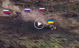Ukrainian military, with the support of the M113 armored personnel carrier, storm and clear Russian positions in the Ugledar direction