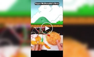 Хлопець зробив геймпад із фастфуду