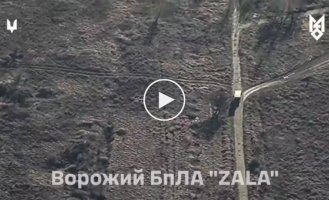 MTR fighters adjusted HIMARS fire on the enemy crew of the ZALA BpAK