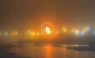Attack on a sea terminal in the Leningrad region of the Russian Federation