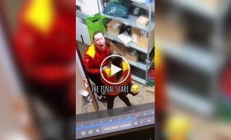 Как напугать человека до смерти