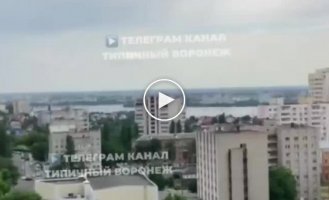 UAV-kamikaze struck Voronezh