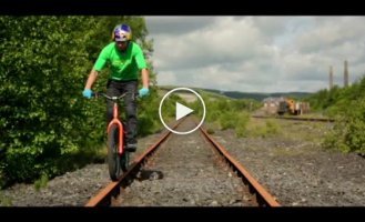 Трюки на байке. Danny Macaskill - Industrial Revolutions