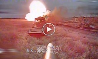 Fighters of the 3rd Separate Assault Brigade destroyed dozens of heavy armored vehicles of the occupiers in the Kharkiv region with the help of drones from the city of Kiev