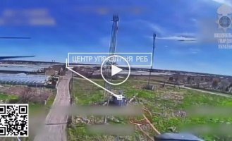 The National Guard destroyed the invaders' electronic warfare control center and antennas