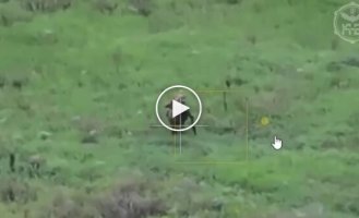 A drone with a remote detonation gave the occupier a light