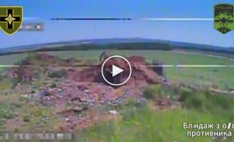 Ukrainian defenders destroy invaders with kamikaze drones in shelters, trenches and dugouts