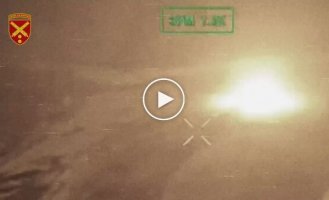 Бойцы 43-й ОАБр уничтожили вражеские орудия на позициях
