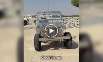 Прозрачный Jeep