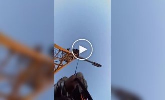 Высота, короткая веревка и железные нервы
